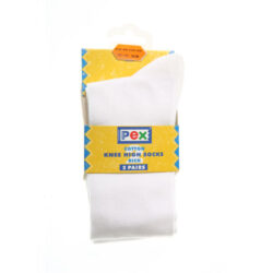 Pex White socks girls