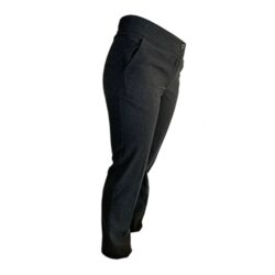 Girl's Virginian Grey Trousers Mid Rise
