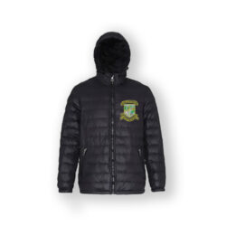Crested School Jacket With Hood