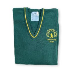 Larkin CC Senior Green Jumper
